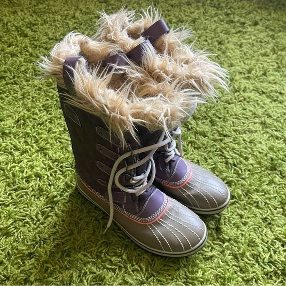 SOREL WINTER BOOTS WATERPROOF SIZE 8 - Picture 2 of 13